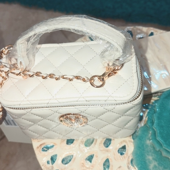 Valentino Orlando white and gold Crossbody - NWT - Picture 7 of 11